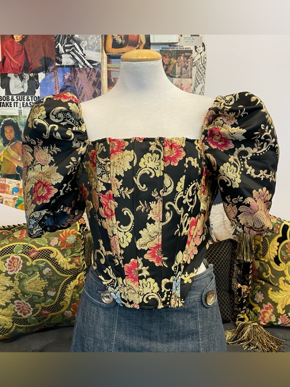 Handmade Jacquard Corset